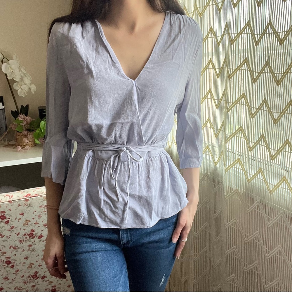 Topshop Purple Top